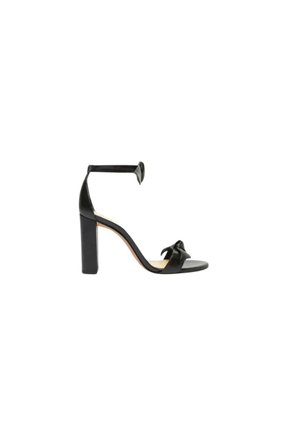 Clarita Block 90 Sandal in Black by Alexandre Birman — designer shoes at Bunny & Babe