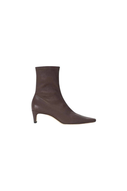 Wally Sock Ankle Boot in Espresso