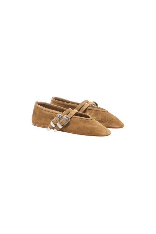Ballet Claudia Slipper in Taupe