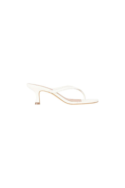 Freja Thong Kitten Heel in Paper