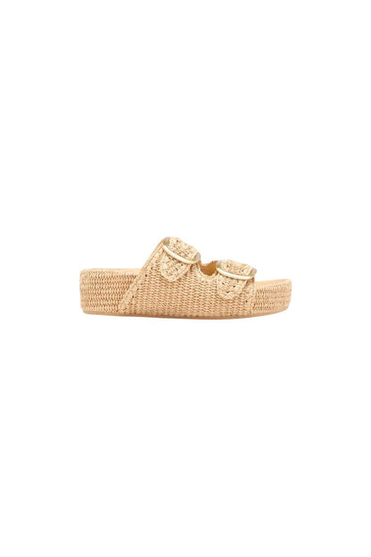 Nico Two Band Sandal in Natural