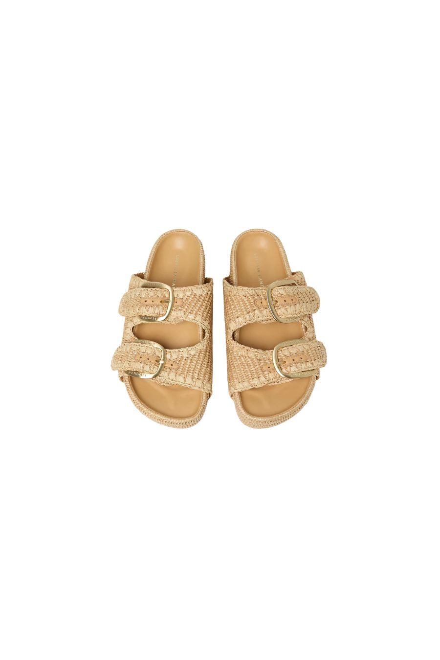Nico Two Band Sandal in Natural