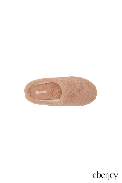 Sherpa Slipper in Warm Taupe