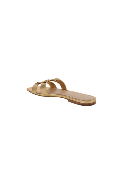 Via Slide in Pale Gold