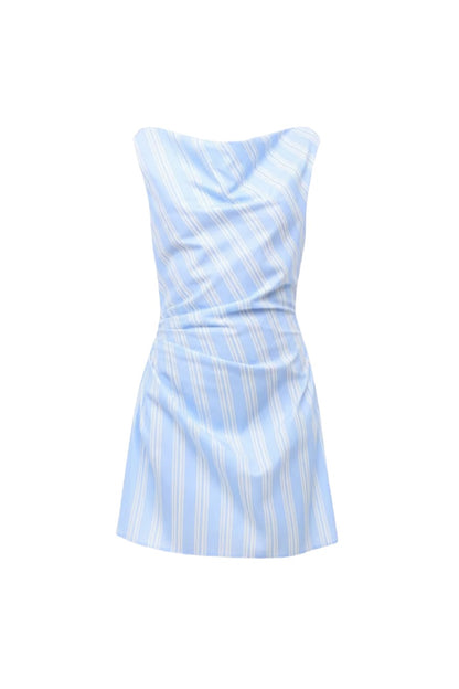 Callie Mini Dress in Venture Stripe