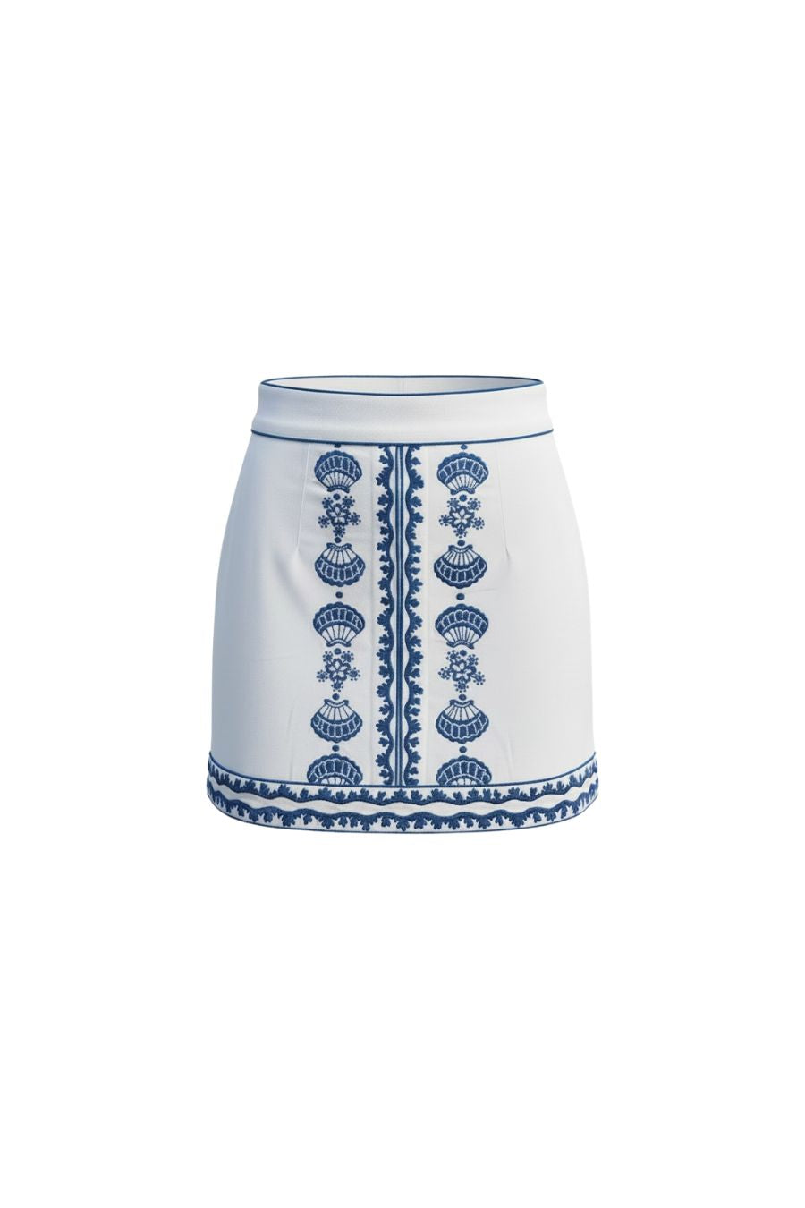 Delfina Mini Skirt in Seaside