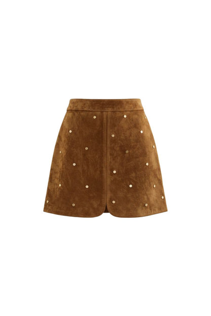 Dottie Skirt in Saddle