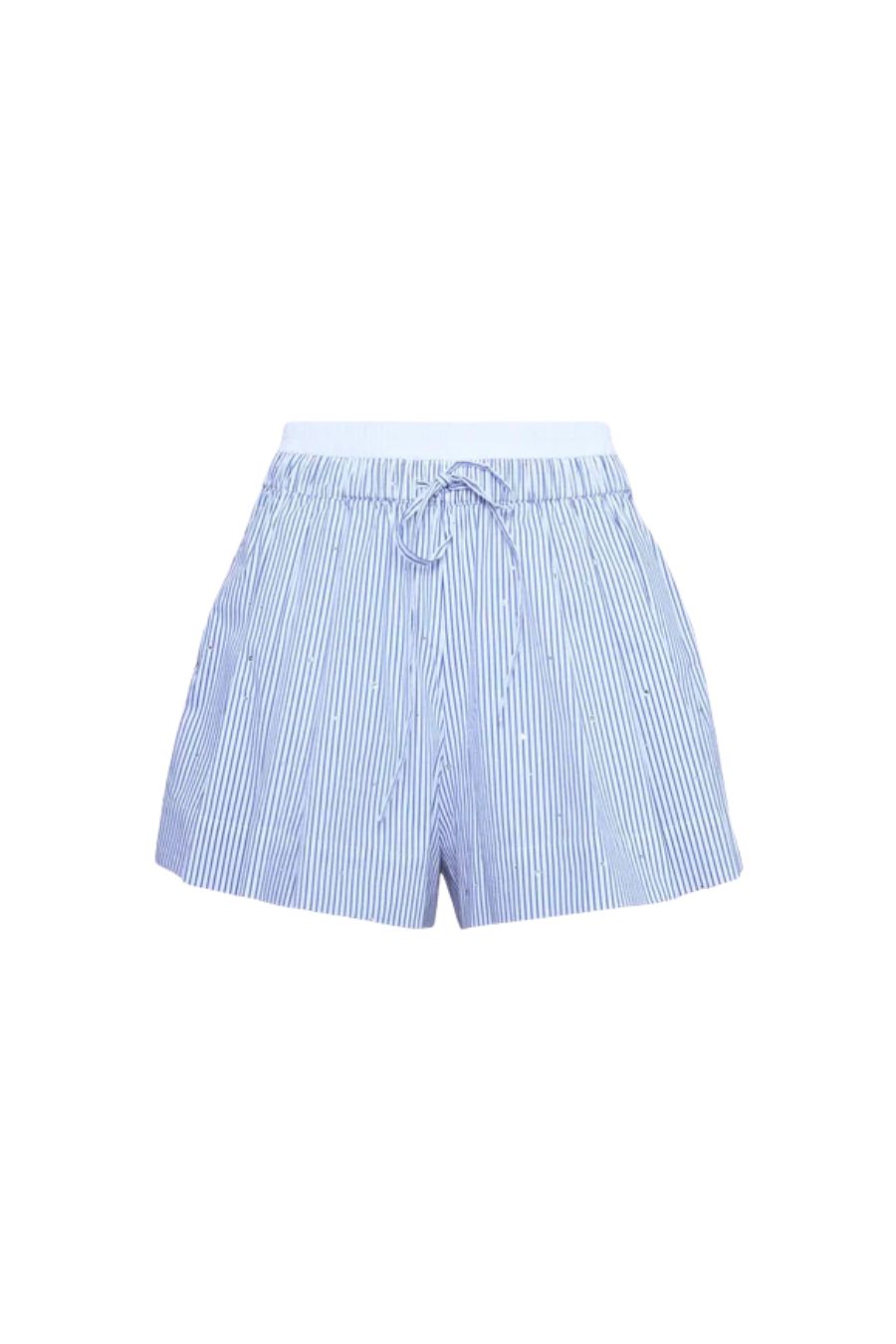 Kitty Short in Starlight Embellished Stripe