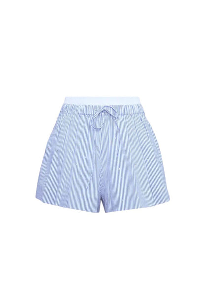 Kitty Short in Starlight Embellished Stripe