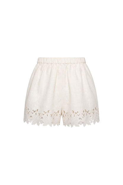 Eleannora Shorts in White