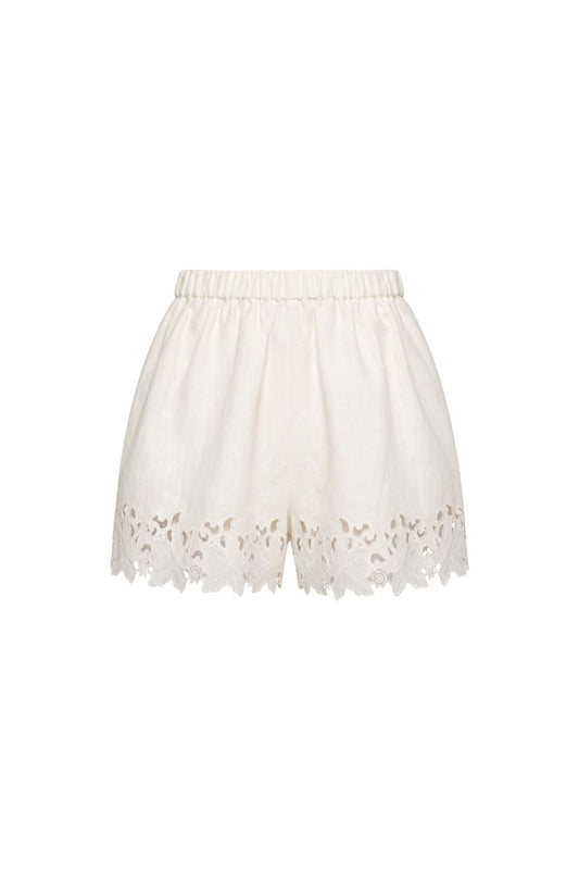 Eleannora Shorts in White