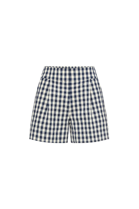 Haina Short in Navy/Dove