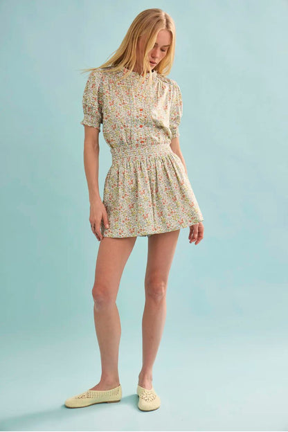 Jemma Short in Coral Multi