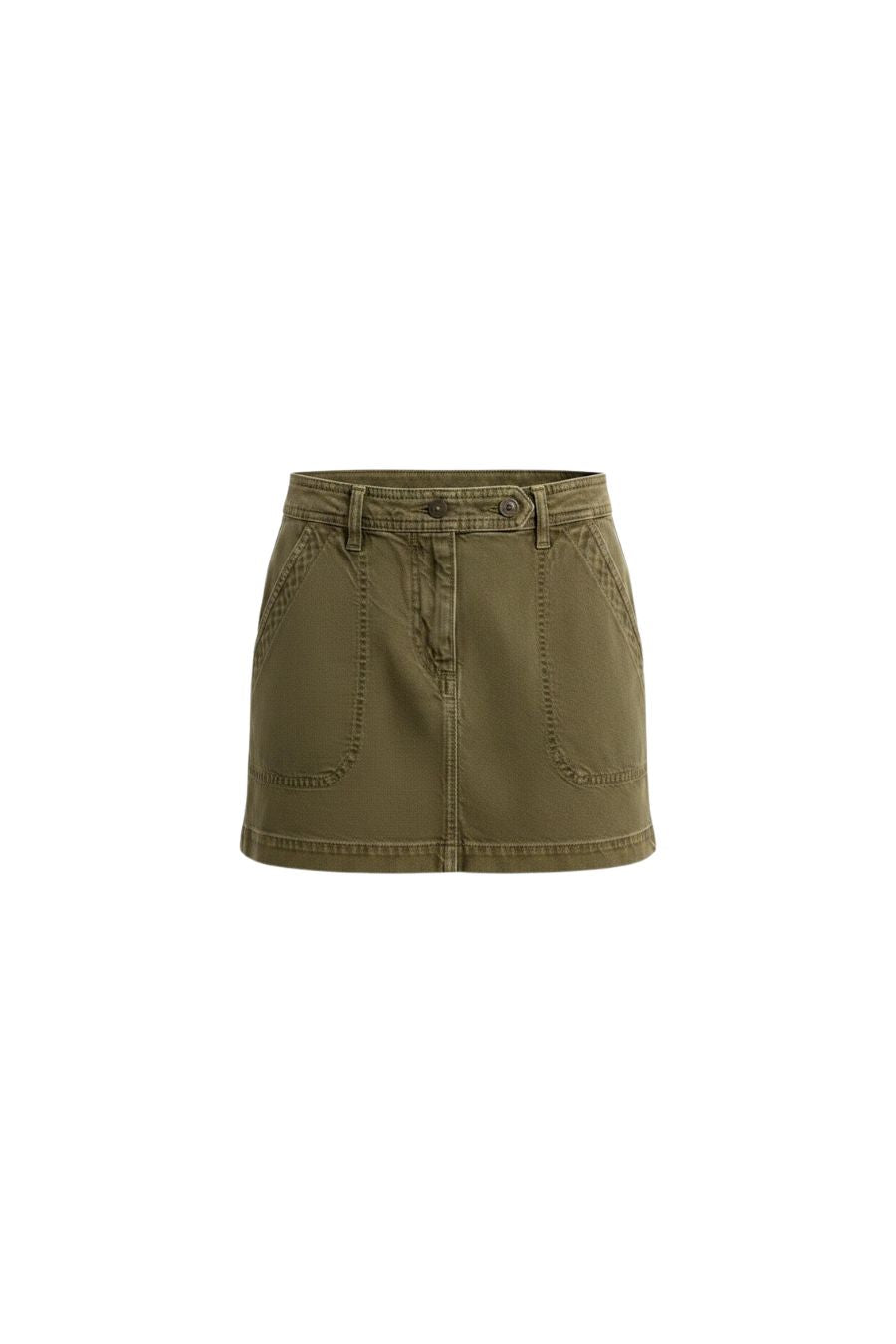 Lucia Skirt in Washed Army