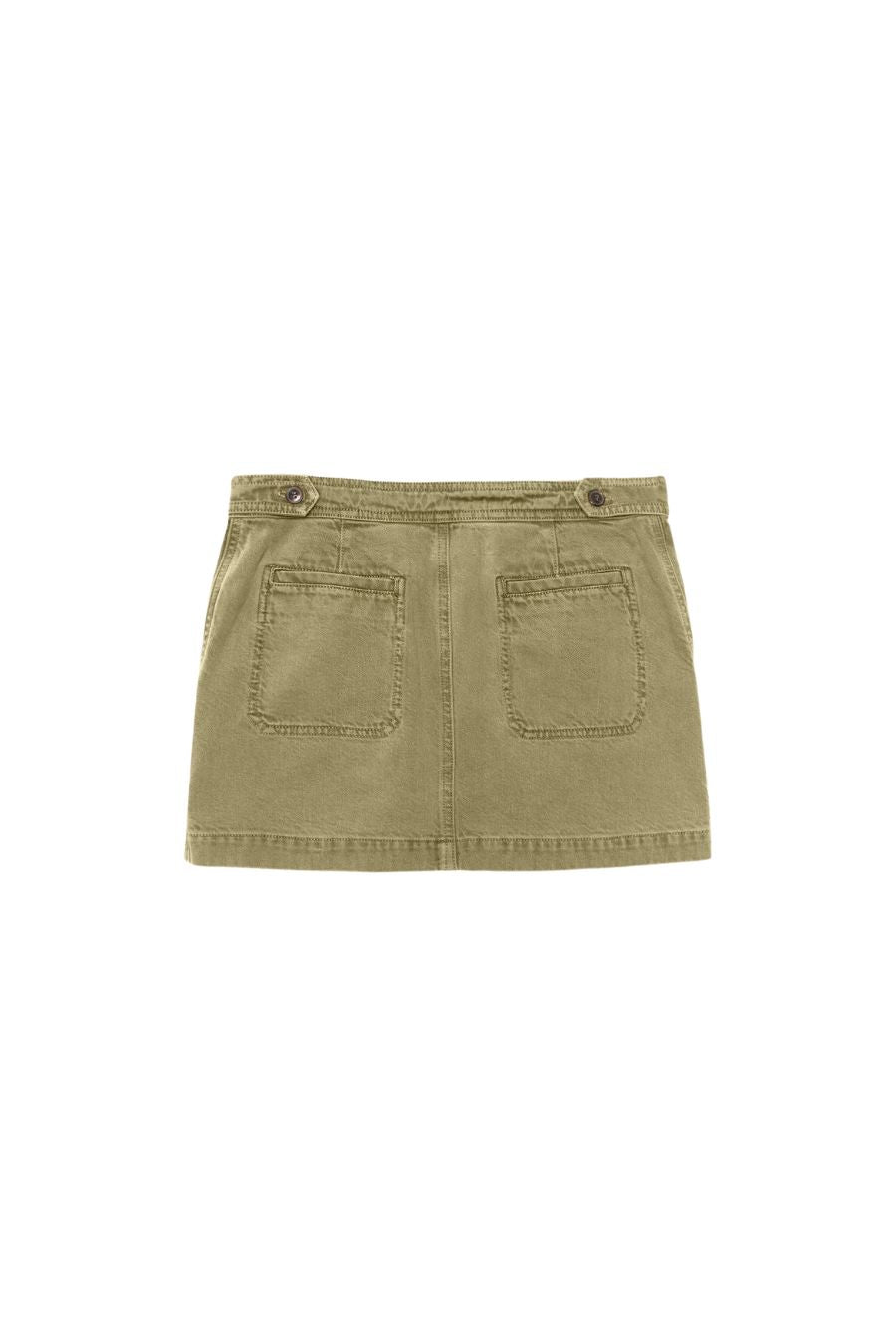 Lucia Skirt in Washed Army