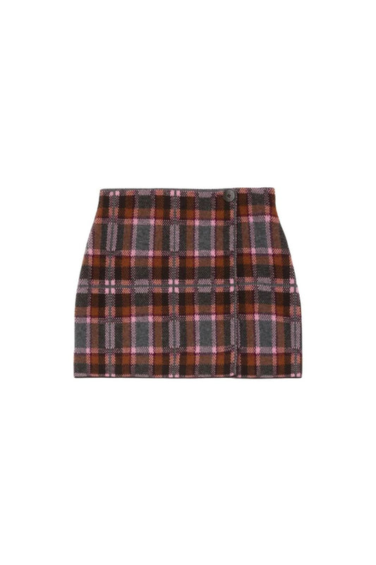 Tartan Mini Skirt in Sprinkle Combo