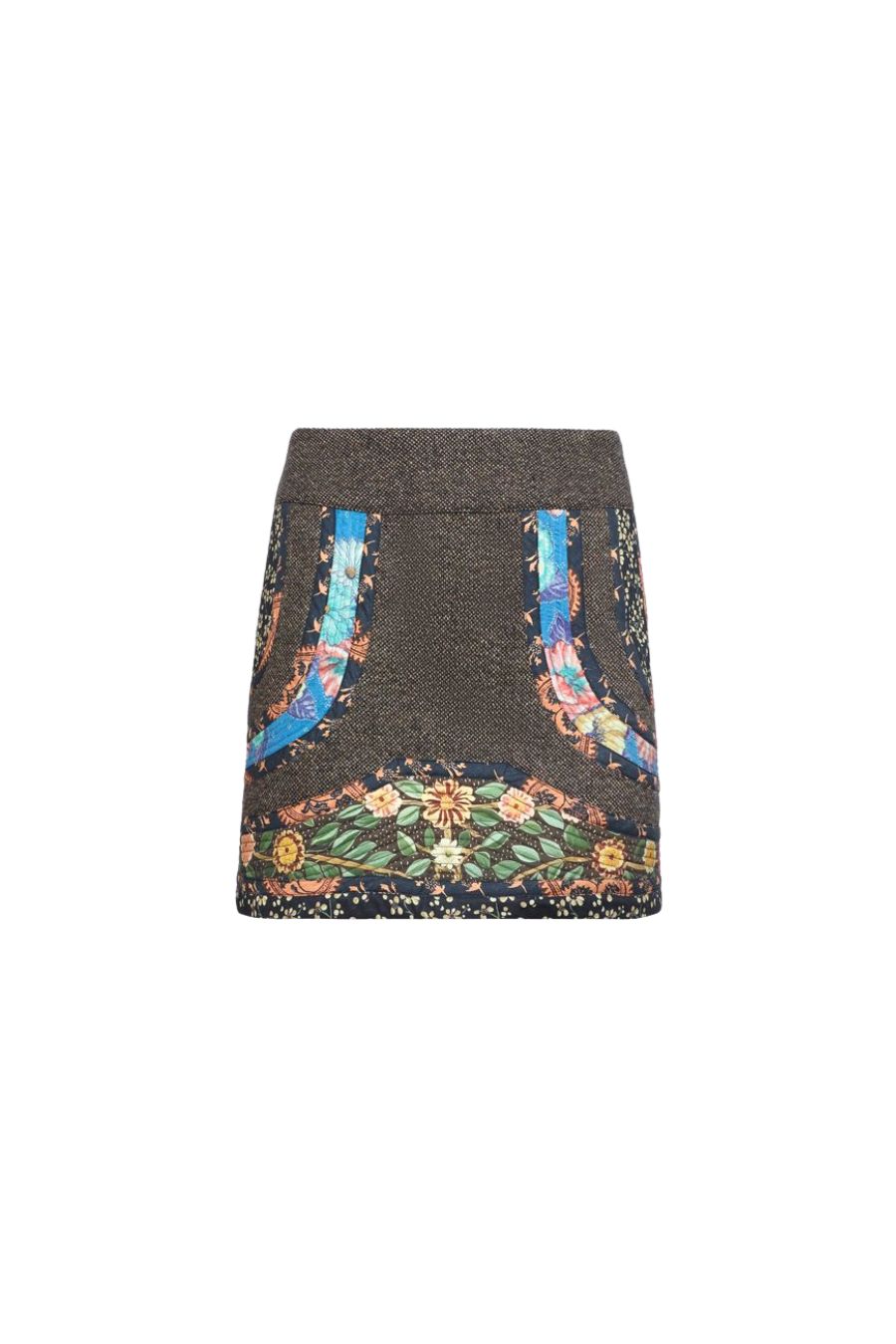 Schulte Skirt in High Country Tweed