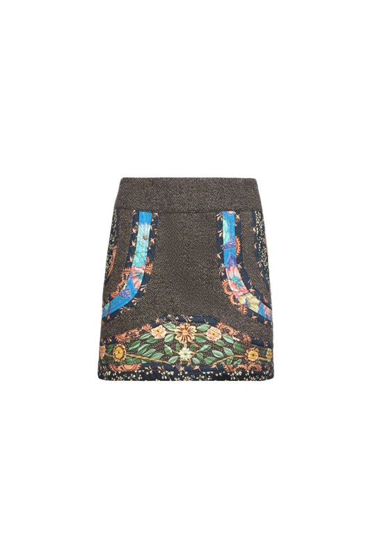 Schulte Skirt in High Country Tweed