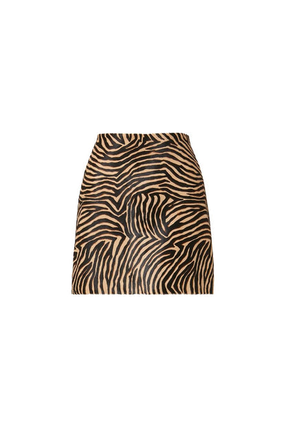 TS Ohemia Skirt in Tan Multi