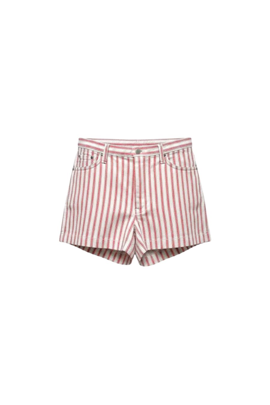 Zane Short in Red Clay Stripe