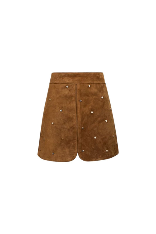 Dottie Skirt in Saddle