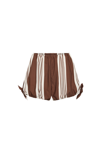 Rosie Short in Chocolate Stripe