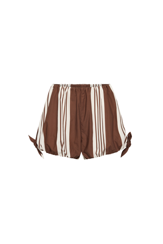 Rosie Short in Chocolate Stripe