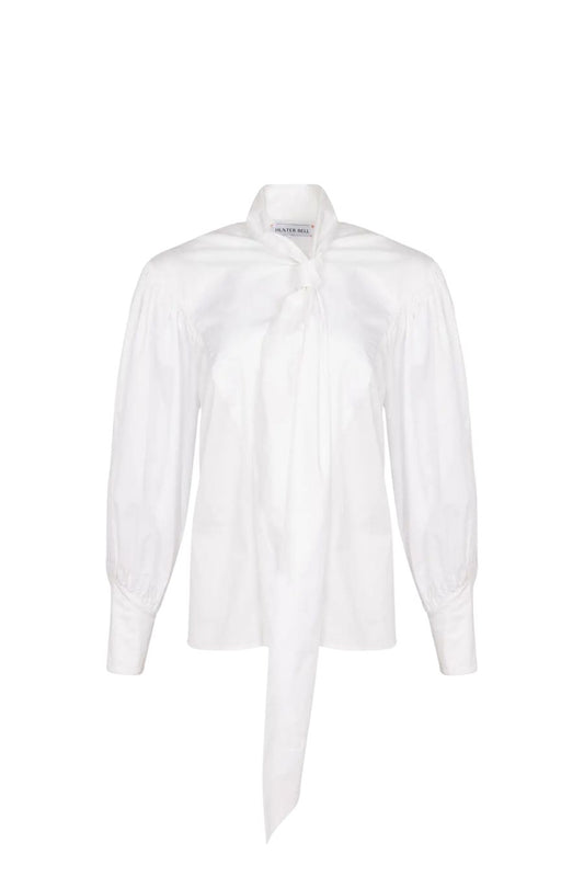 Shay Blouse in Bright White
