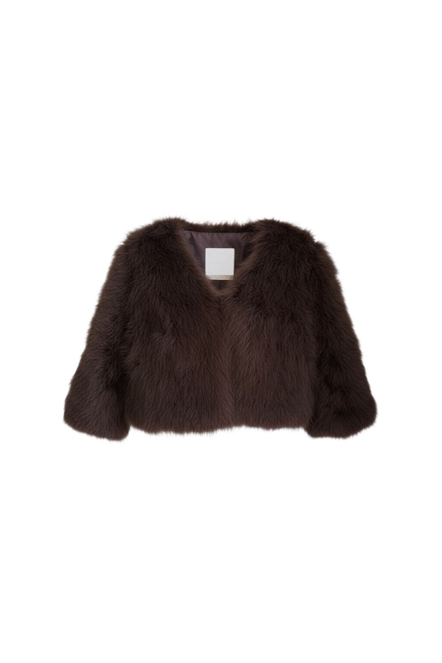 Feather Boloro in Brown
