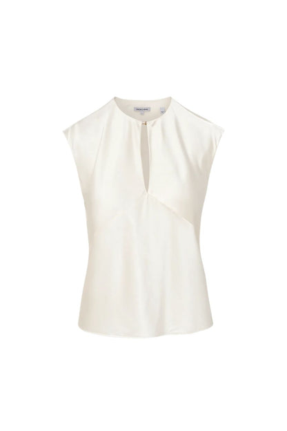 Sparrow Silk Blouse in Dove