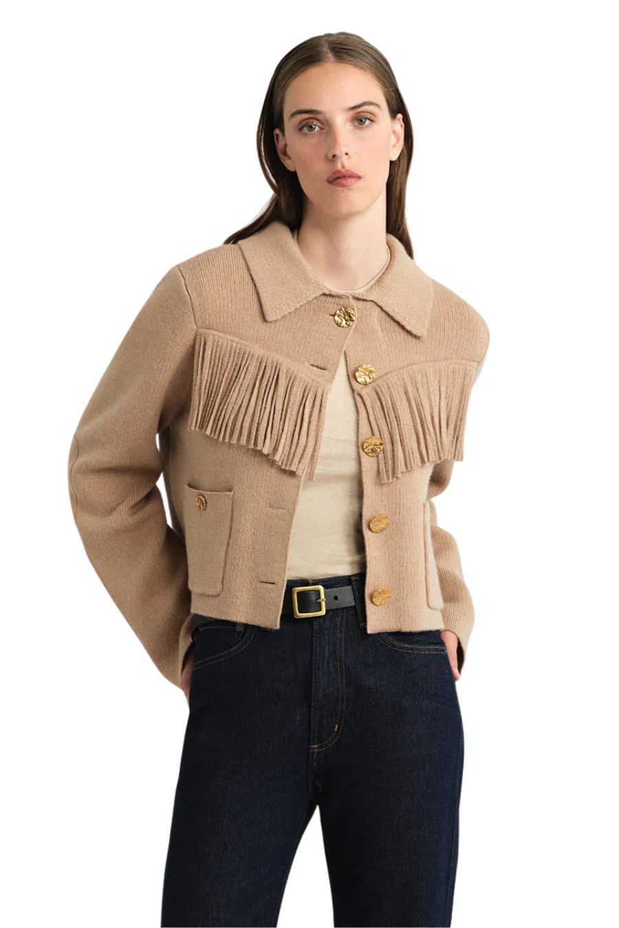 Olympia Jacket in Camel