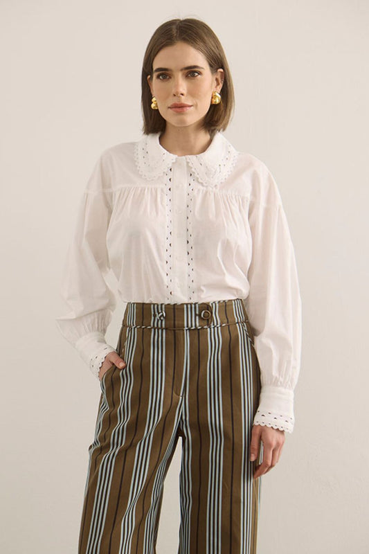 Finch Top in White