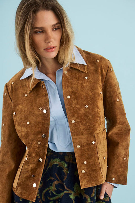 Hanlin Jacket in Saddle