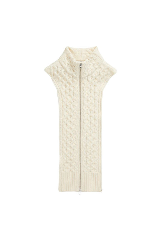 Upstate Wool Dickey in Ivory