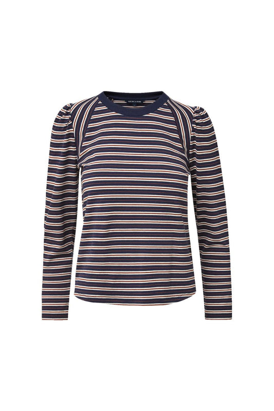Mason Baseball T-Shirt in Heritage Navy Multi