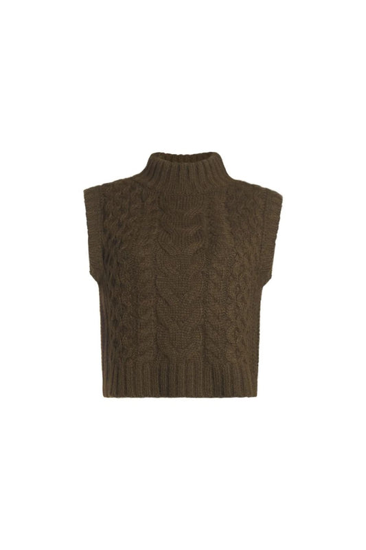 Ada Tank in Dark Olive