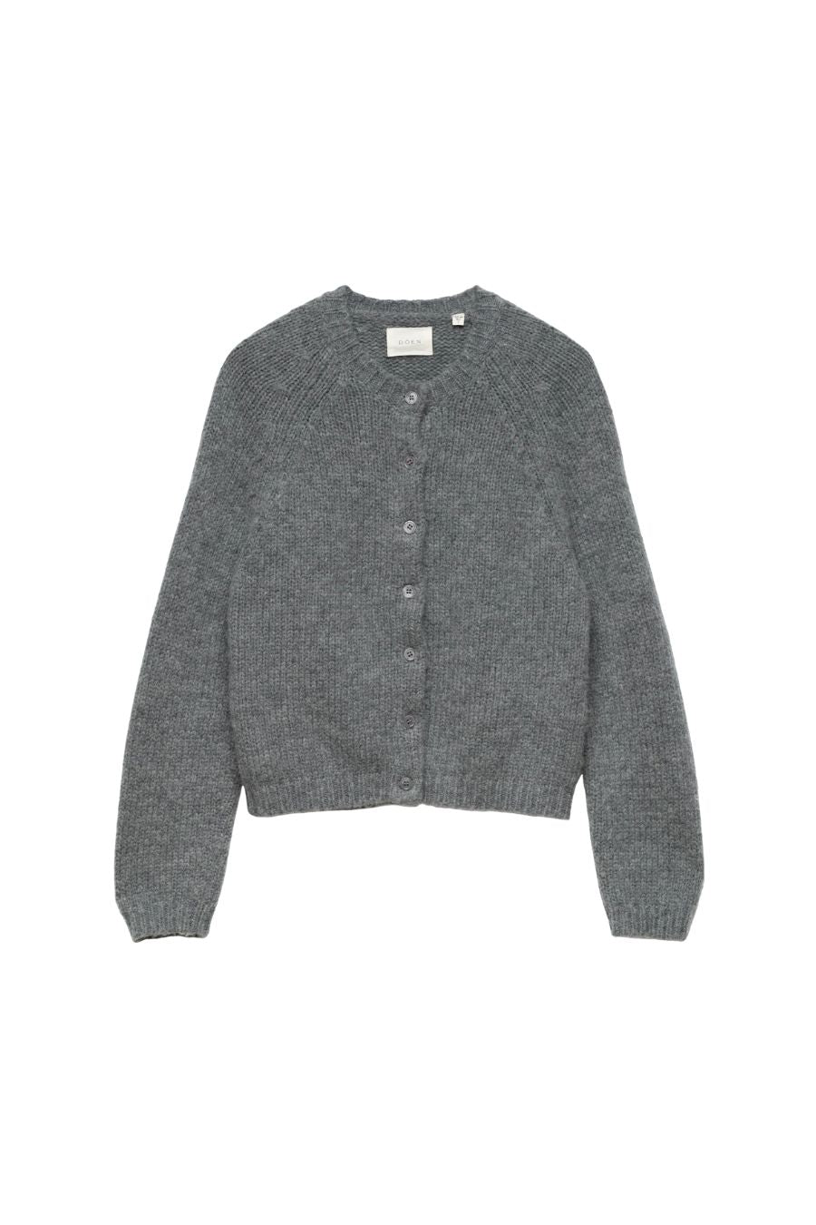 Darcy Cardigan in Charcoal Melange