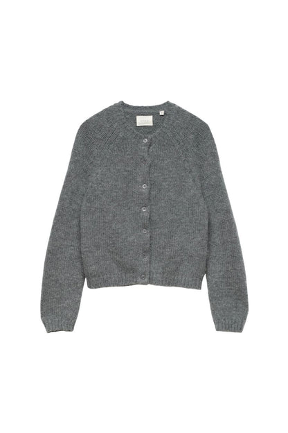 Darcy Cardigan in Charcoal Melange