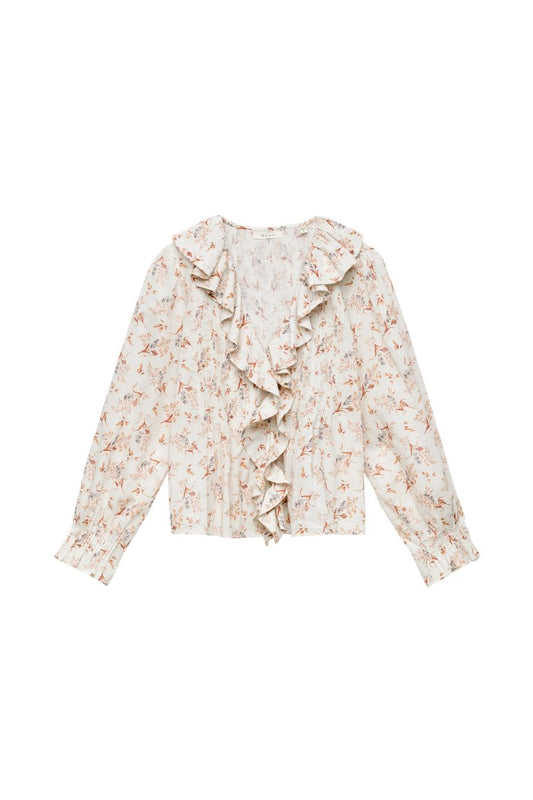 Hardy Top in Creme Windswept Meadow