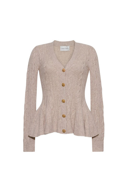 Kiko Cardigan in Beige Heather