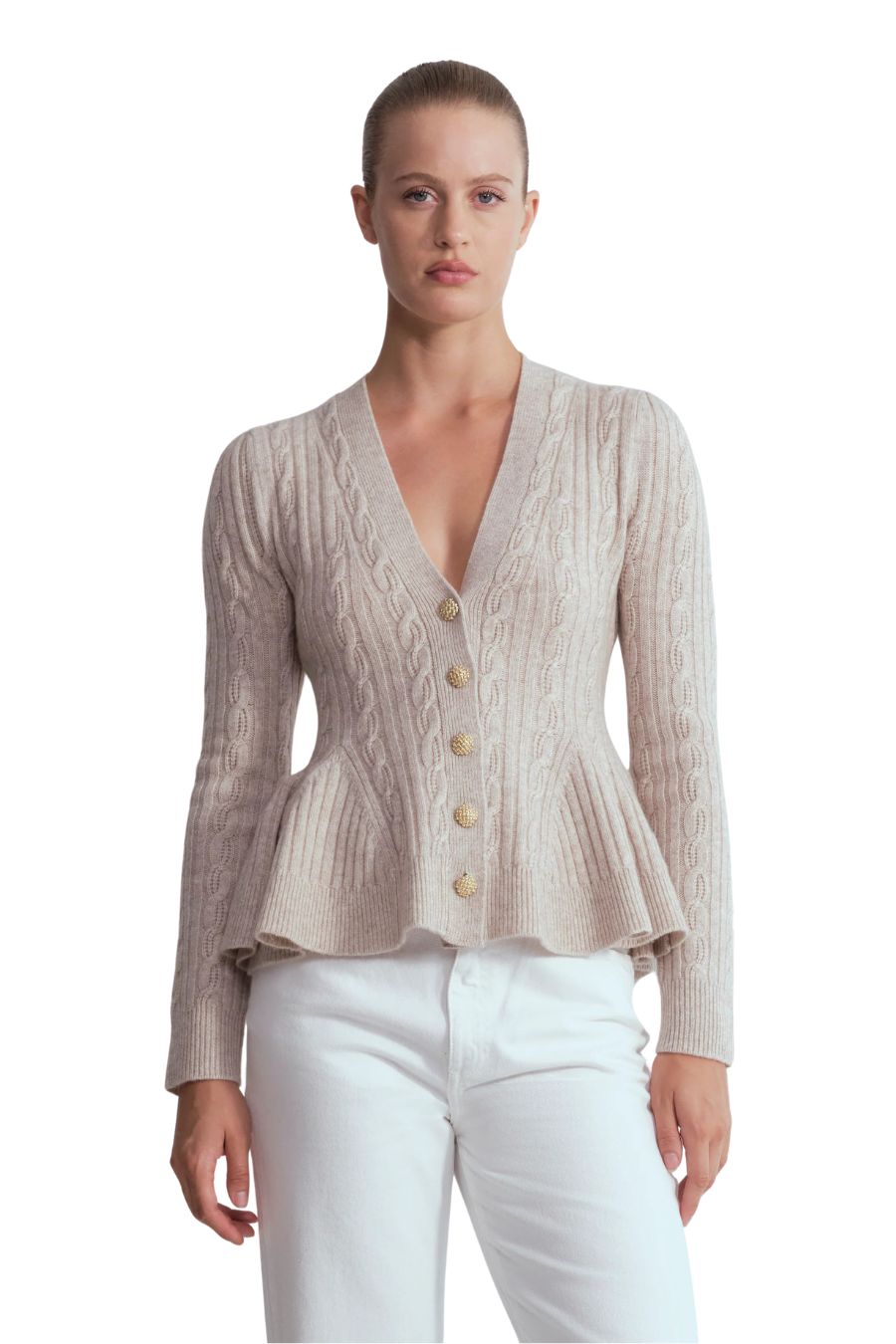 Kiko Cardigan in Beige Heather