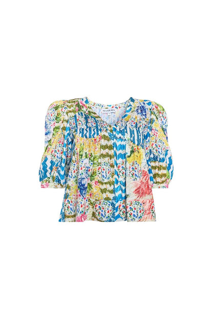 Irene Top in Morning Glory