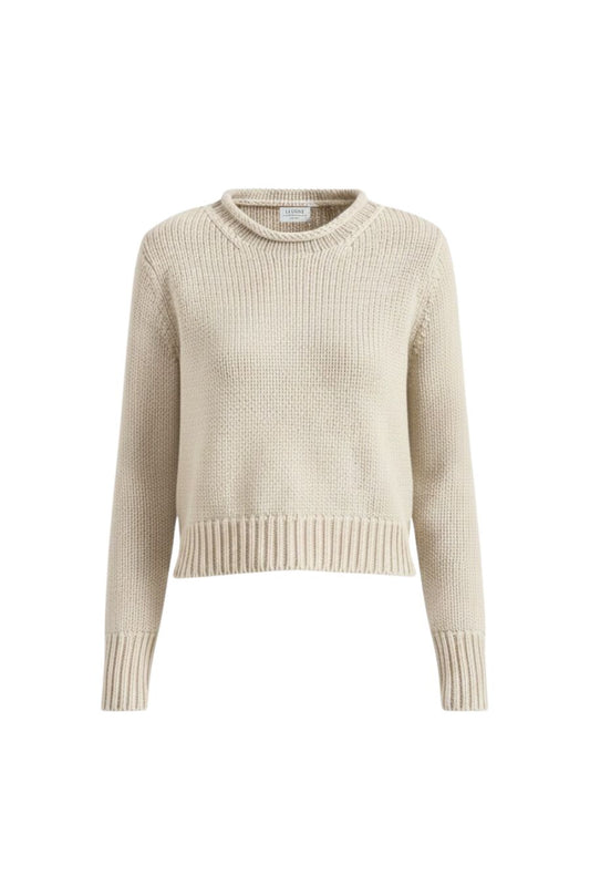Solid Mini Marina Sweater in Sand