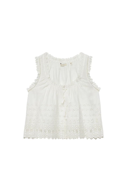 Toussine Top in Salt