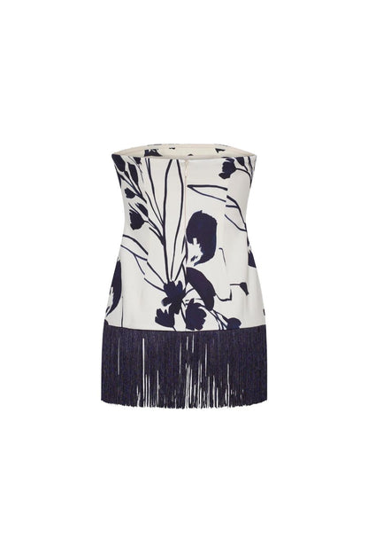 Benita Top in Botanic Ivory