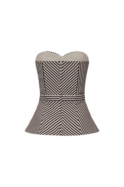Madissa Strapless Cotton Top
