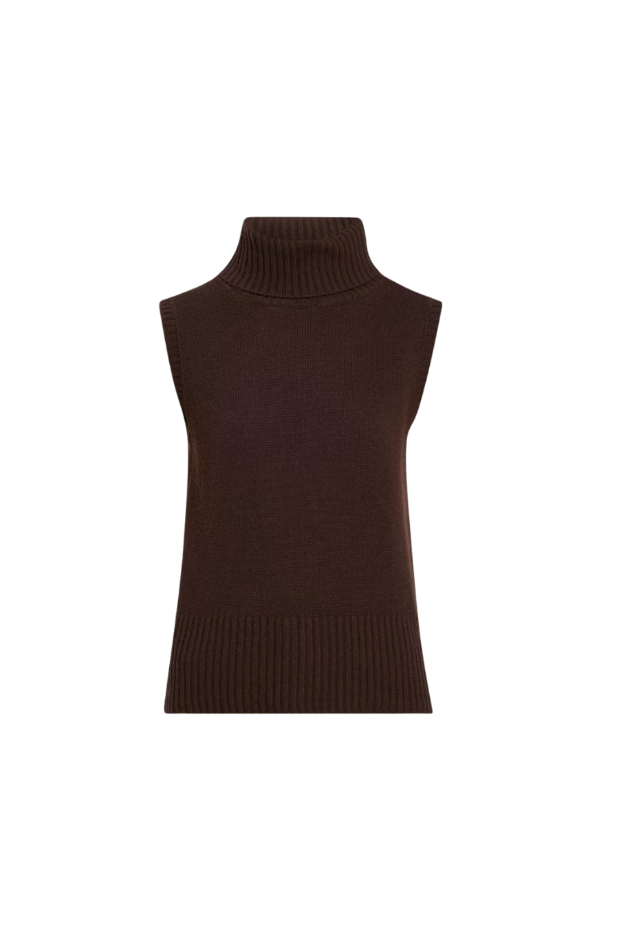 Mazzy Cashmere Shell in Espresso