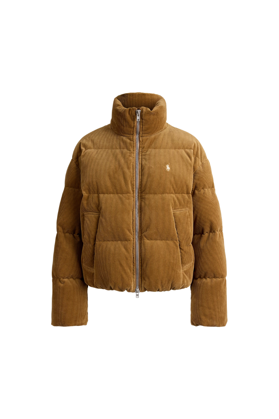 Corduroy Down Puffer Jacket