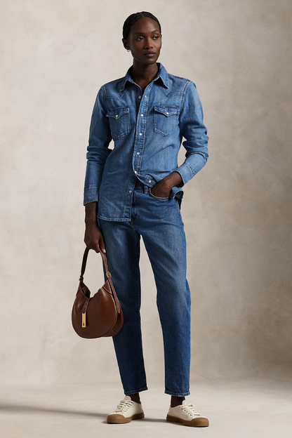 Denim Western Shirt