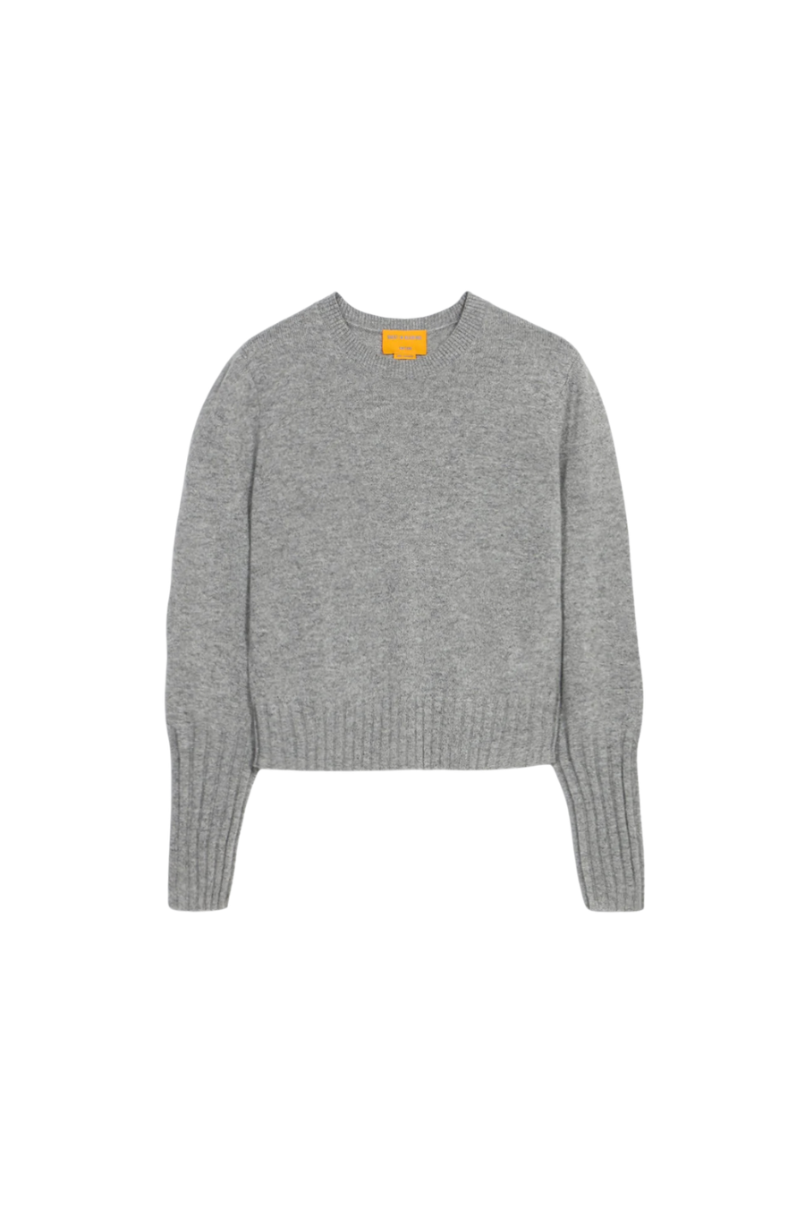 Shrunken Crew in Heather Grey